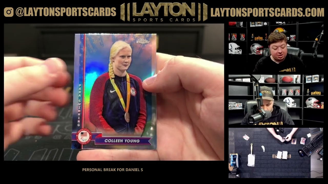 1 Box Of 2024 Chrome Olympic Hobby For Daniel S YouTube