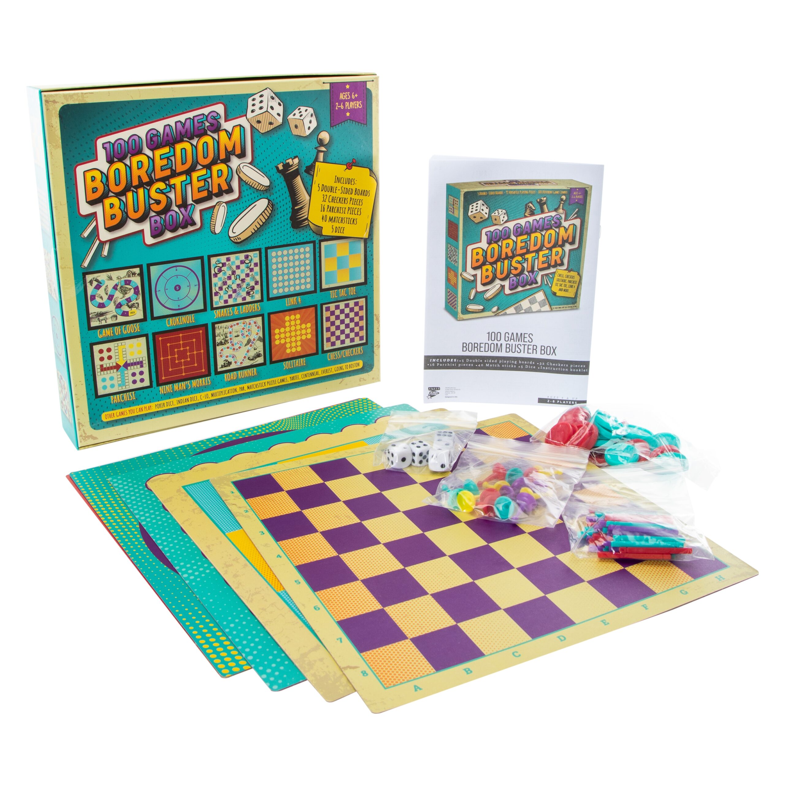five below board games