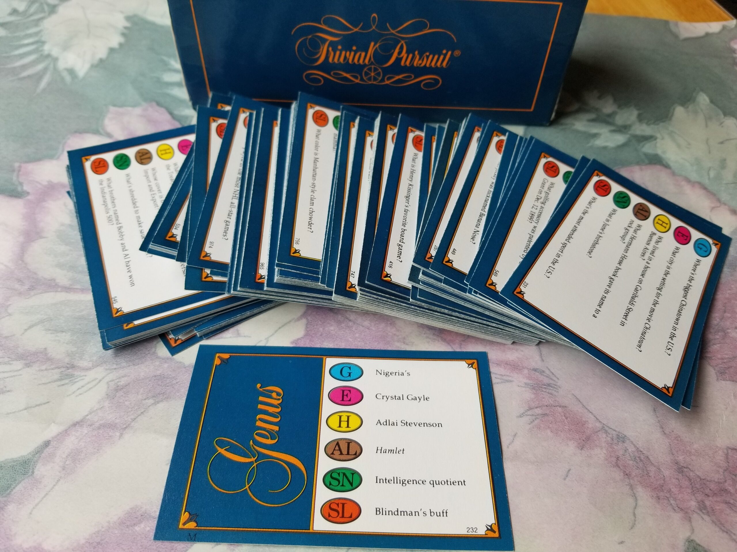 100 Vintage Trivia Pursuit Playing Cards trivial Pursuit GENUS EDITIONS Cards vintage Trivial Pursuit Cards trivial Pursuit Game Cards Etsy Denmark