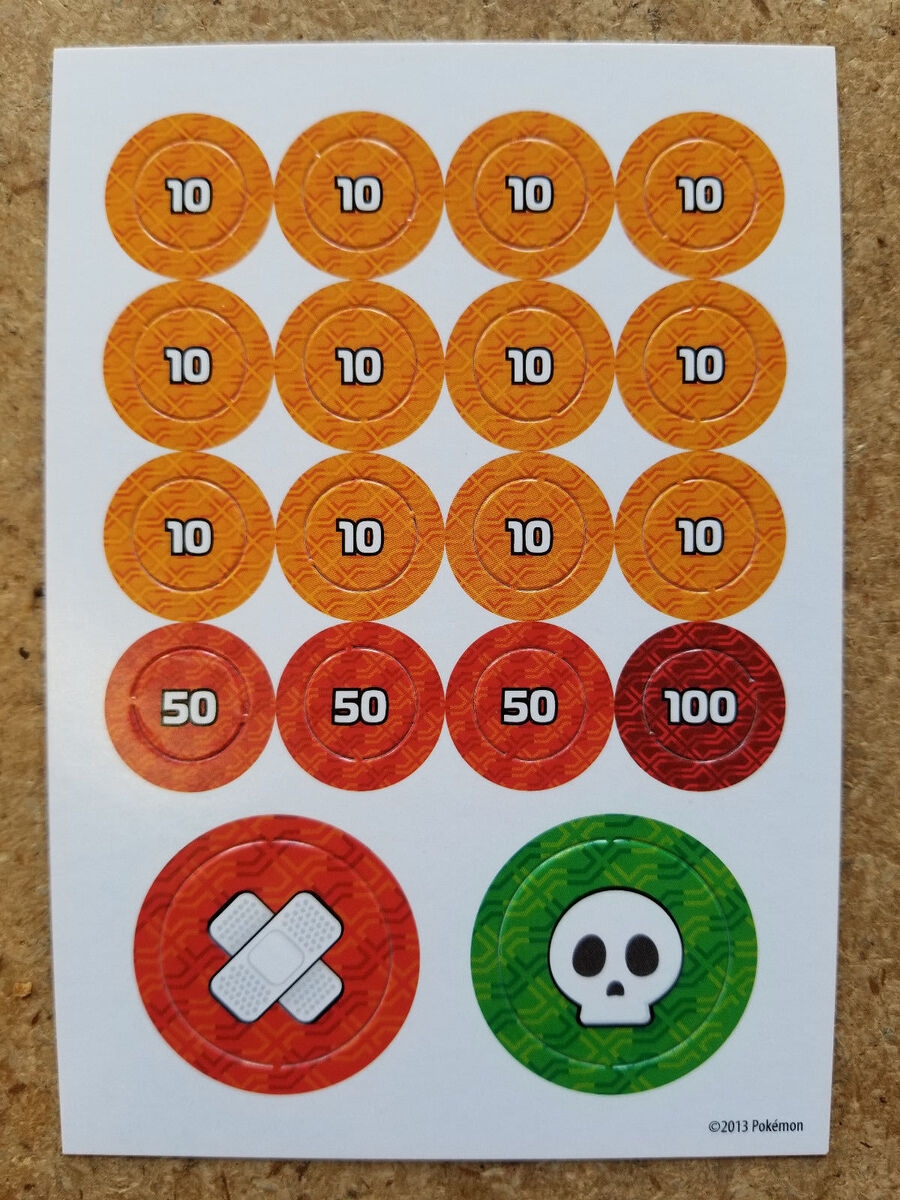 10x Nintendo Pokemon Trading Card Game TCG Damage Counters NEW Set Of 10 EBay