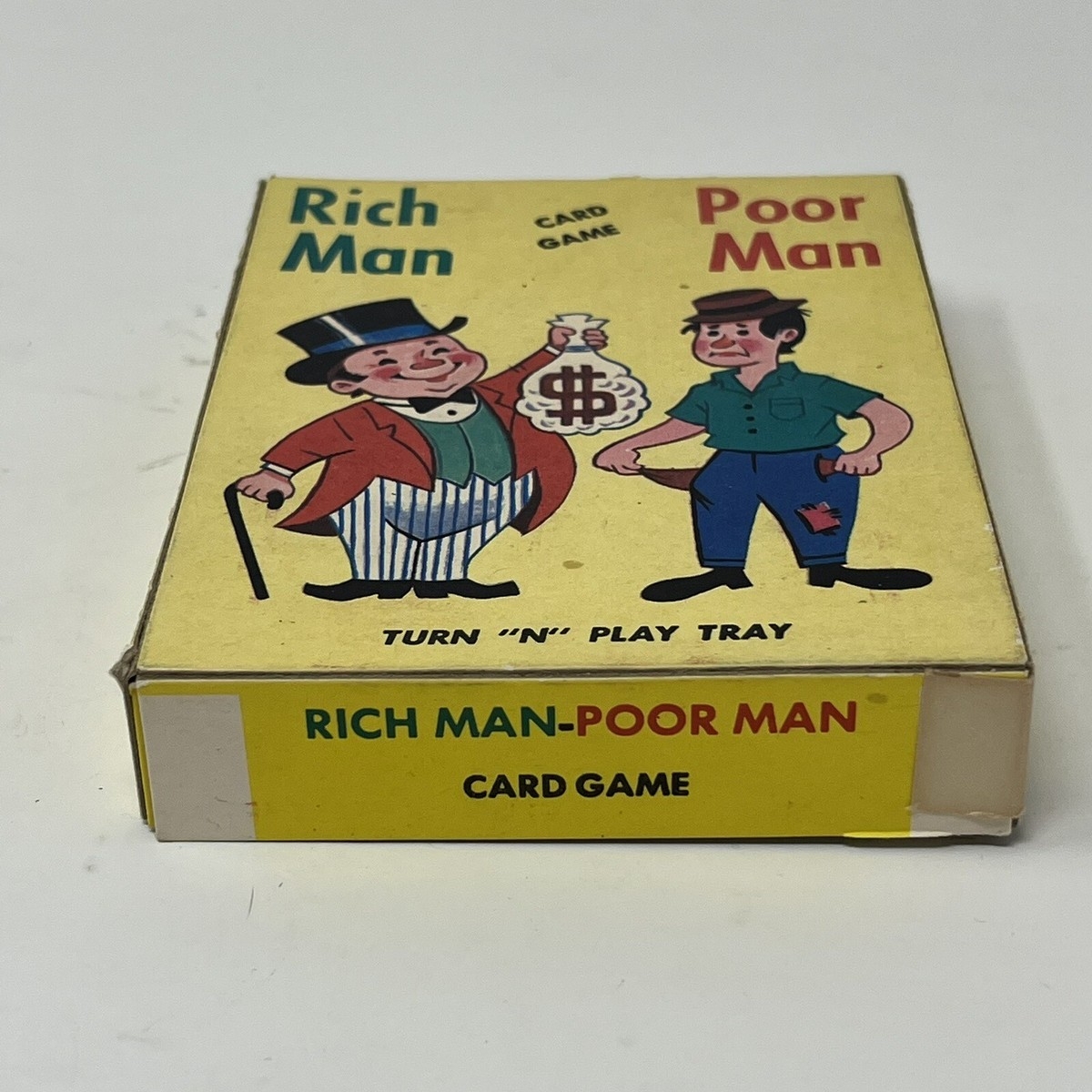 1950s Warren Paper Products A Built Rite Toy Rich Man Poor Man Card Game RARE EBay 1950s Warren Paper Products A Built Rite Toy Rich Man Poor Man Card Game RARE EBay
