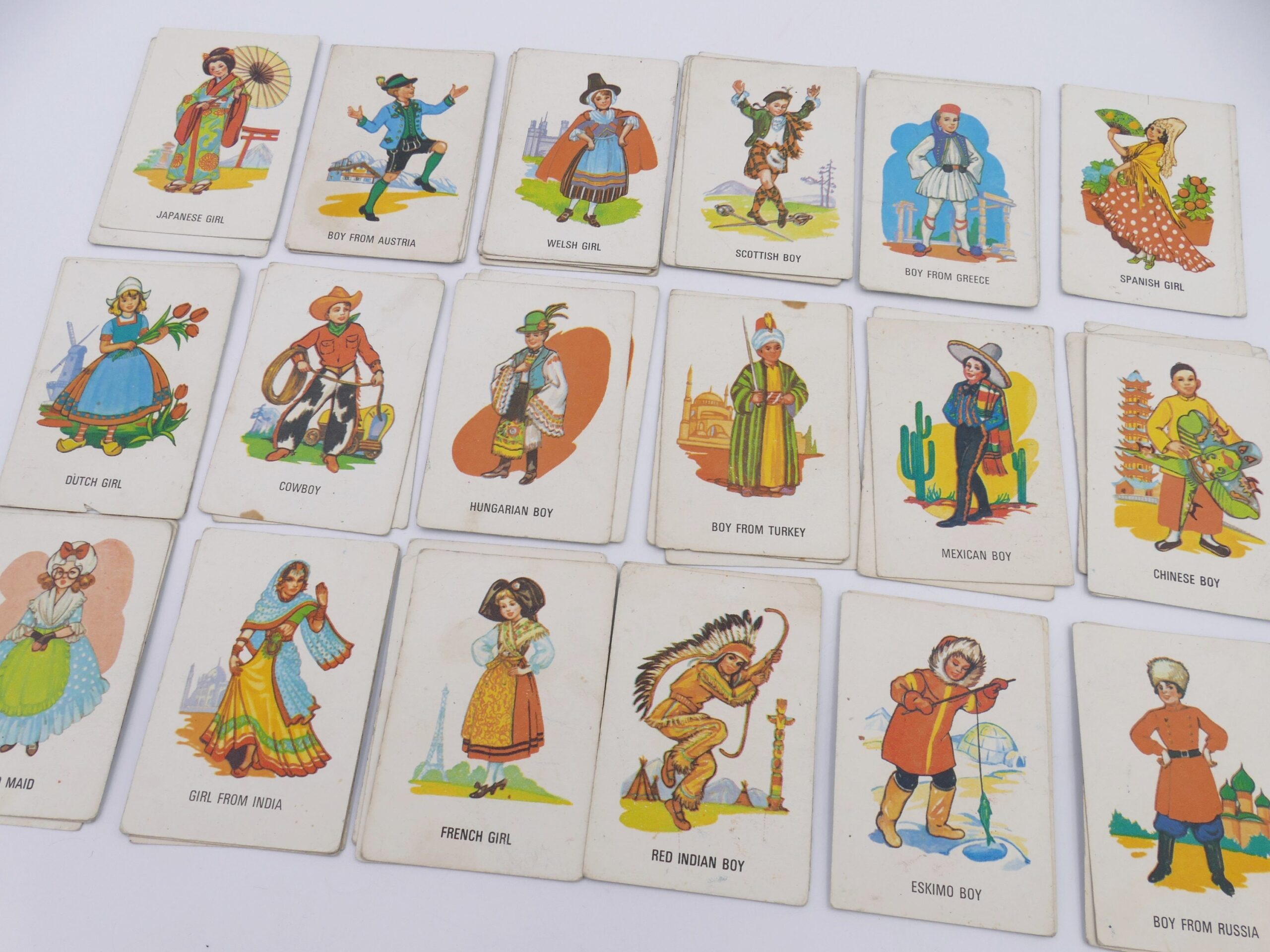 1960 s Fancy Dress Old Maid Card Game Complete Original Box Arrow Games Etsy