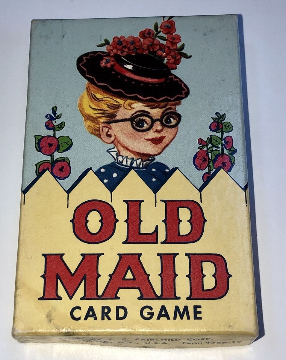 1960s Old Maid Card Game Fairchild 40 Cards Characters Vintage Sealed EBay