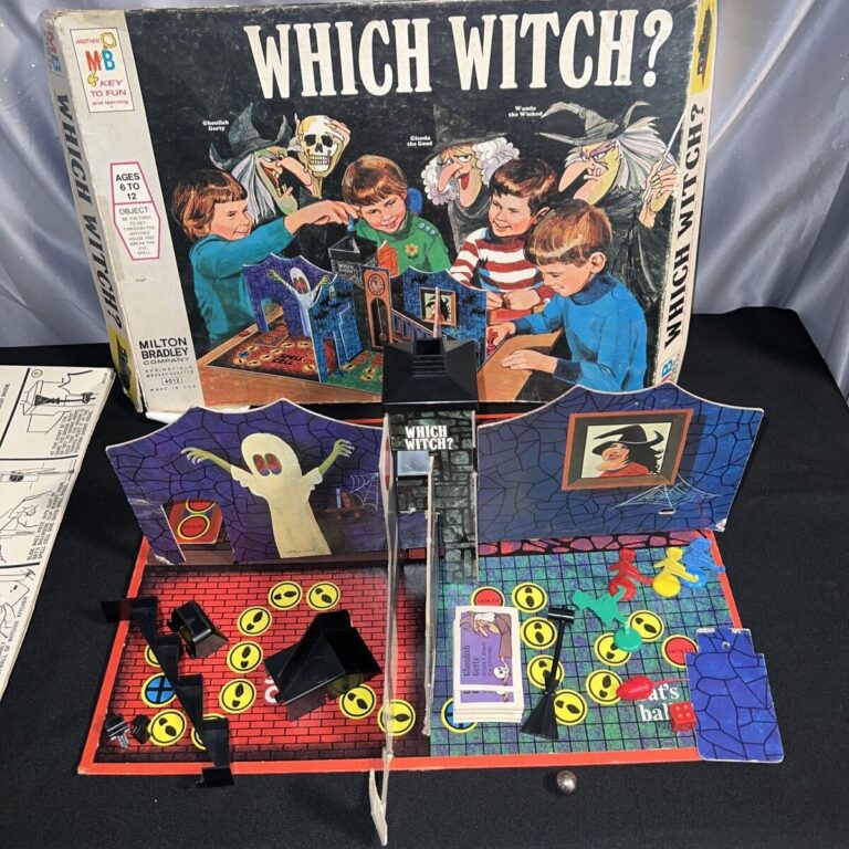 1971 Which Witch Board Game Milton Bradley 4012 EBay