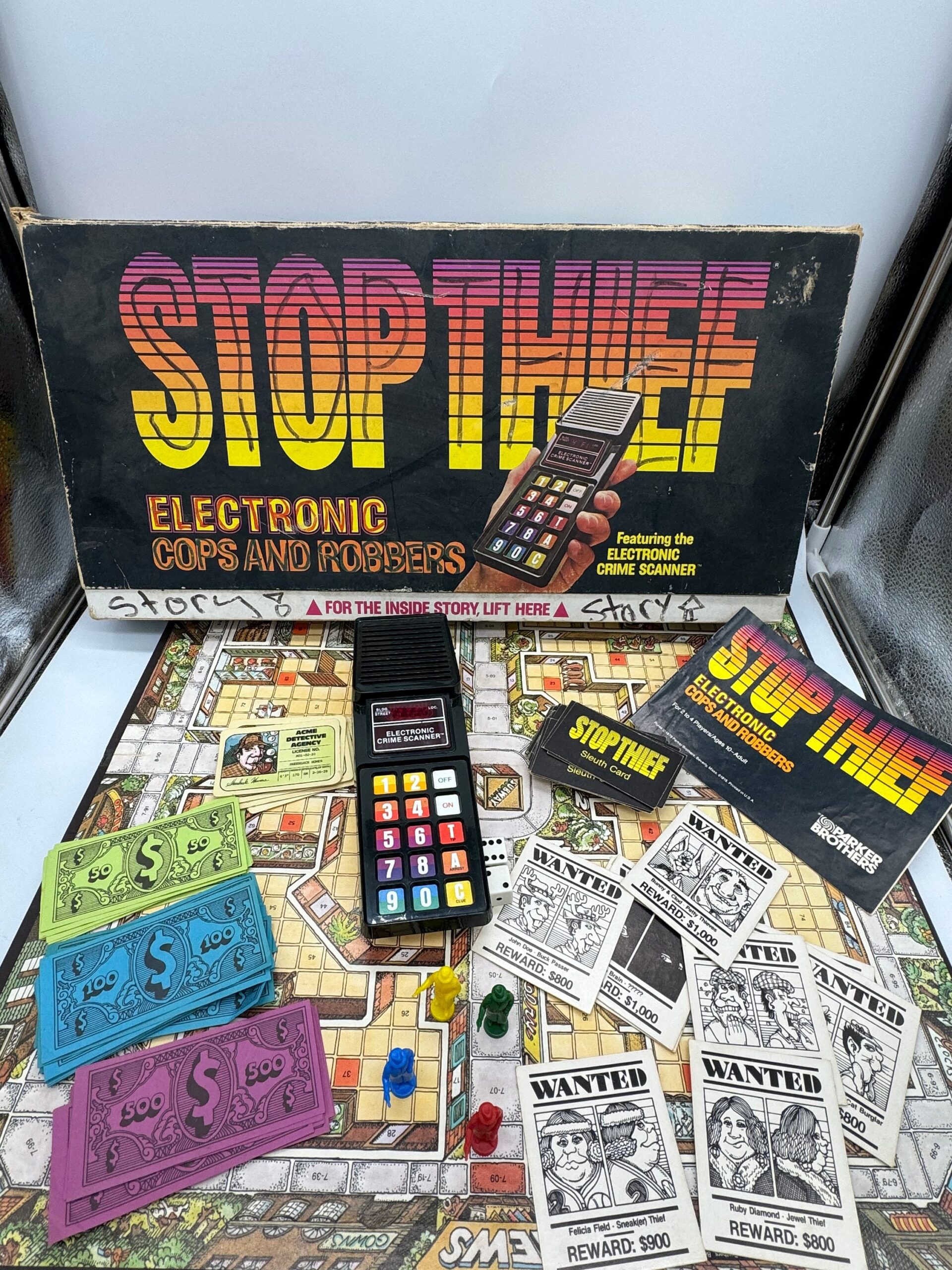 stop thief board game
