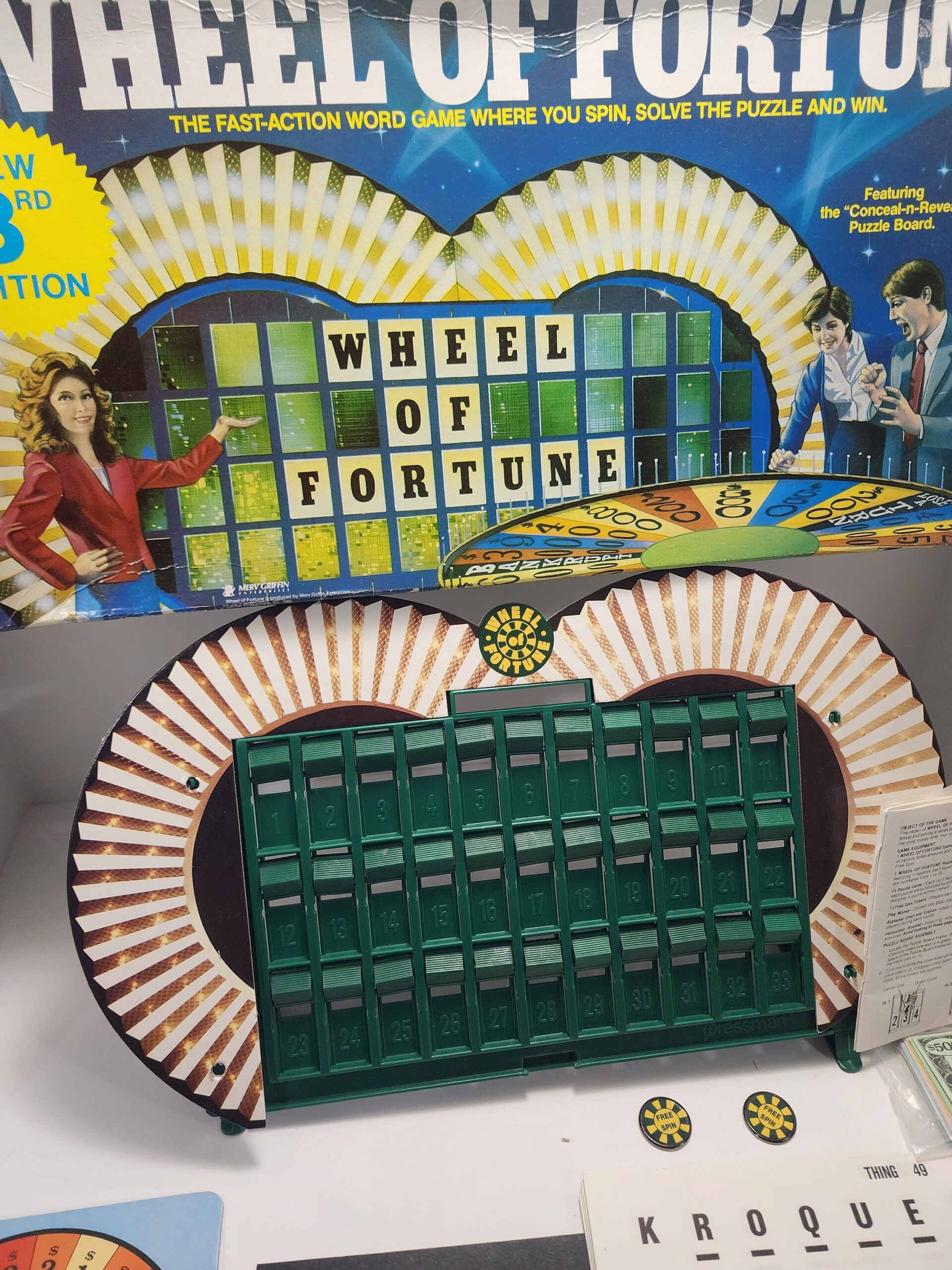 1985 Wheel Of Fortune Pressman Board Game Board Game Wheel Of Fortune Family Games Wheel Of Fortune Game Vintage Games Pressed Etsy