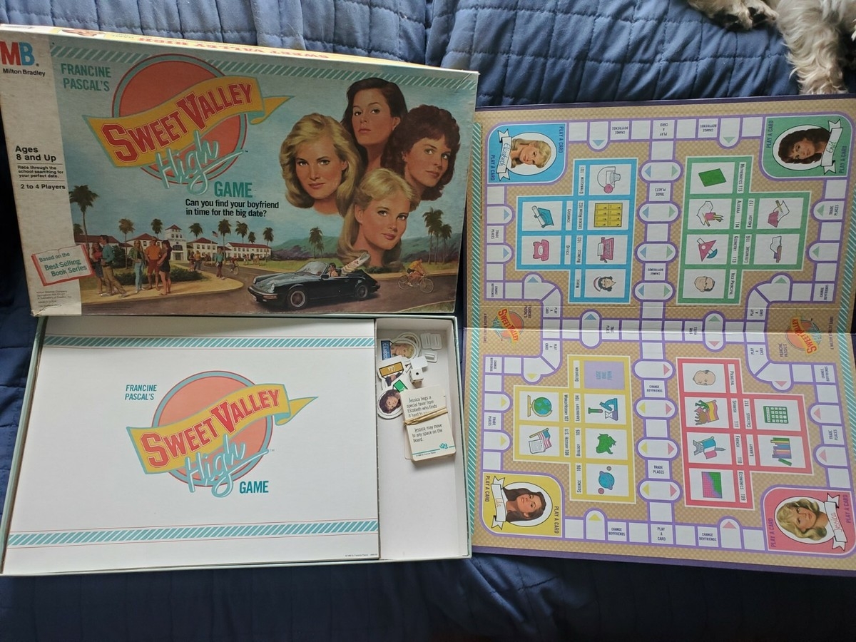 1988 Sweet Valley High Board Game Milton Bradley Looks Complete EBay