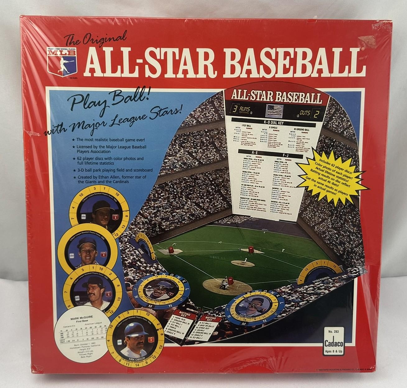 all star baseball board game