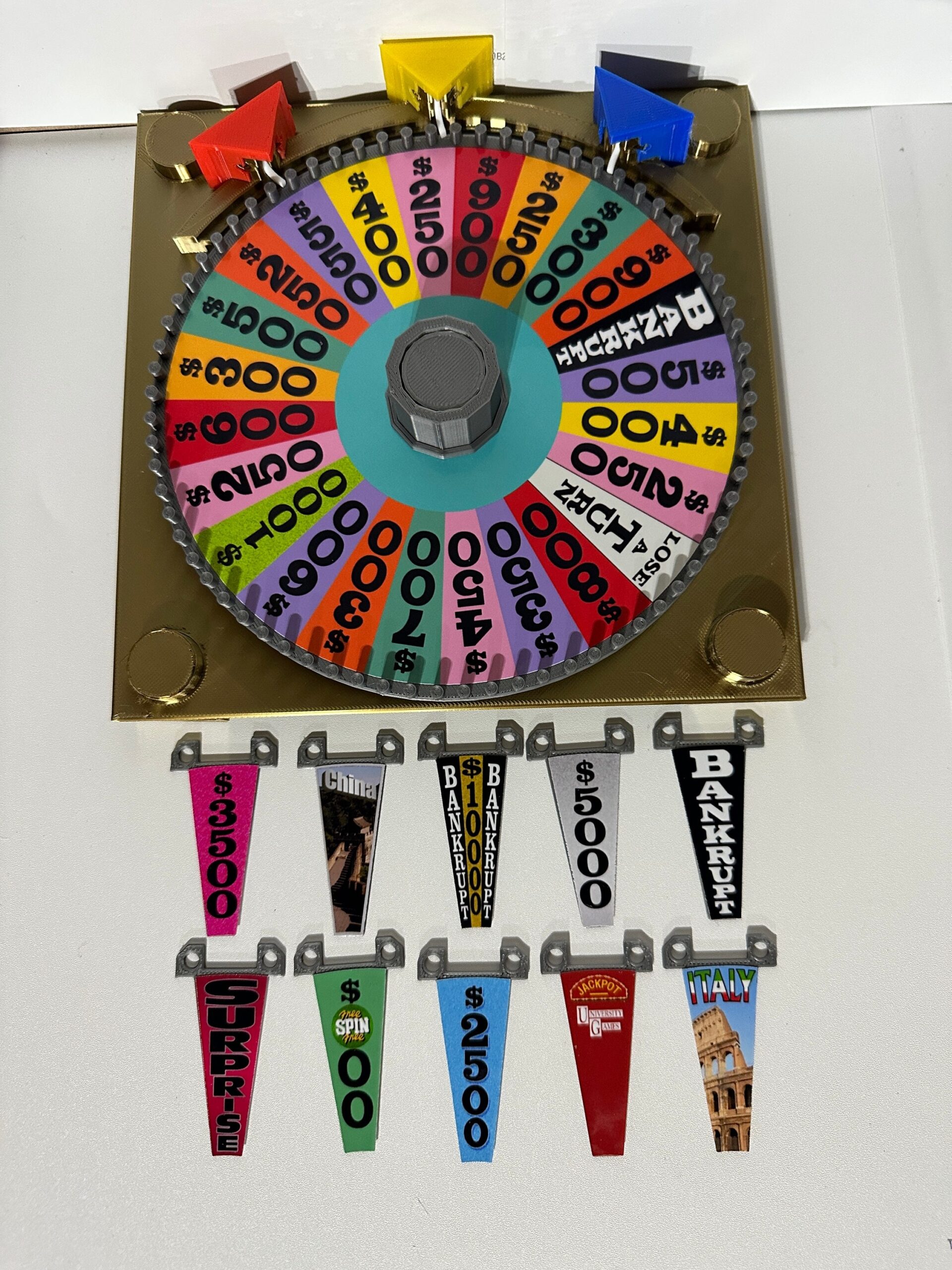 wheel of fortune board game