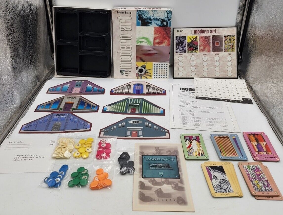 modern art board game