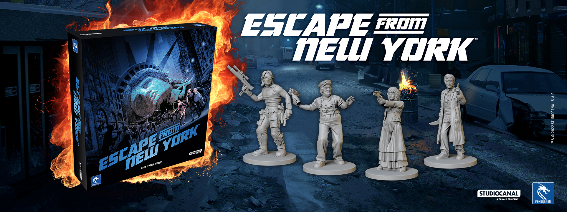 1997 Escape From New York EN Pendragon Game Studio