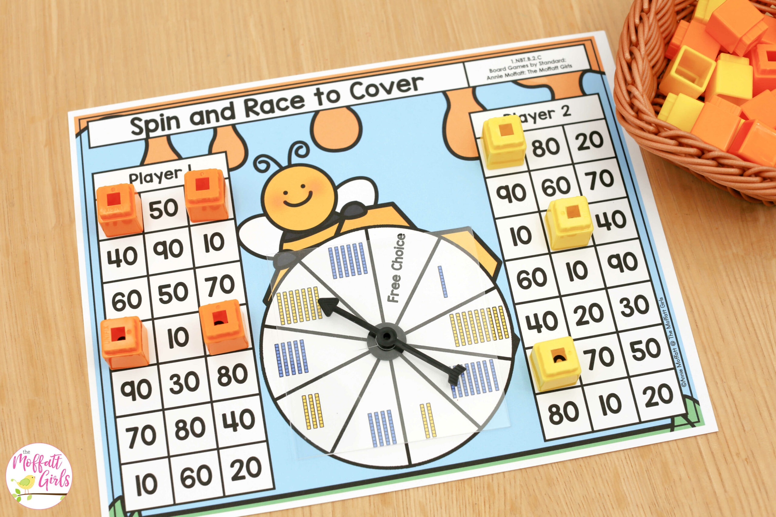 1st Grade Math Board Games