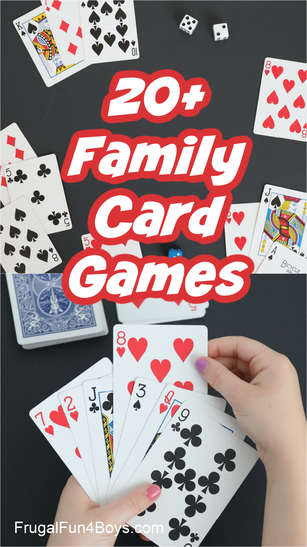 20 Card Games That Are Perfect For Your Next Family Game Night Frugal Fun For Boys And Girls