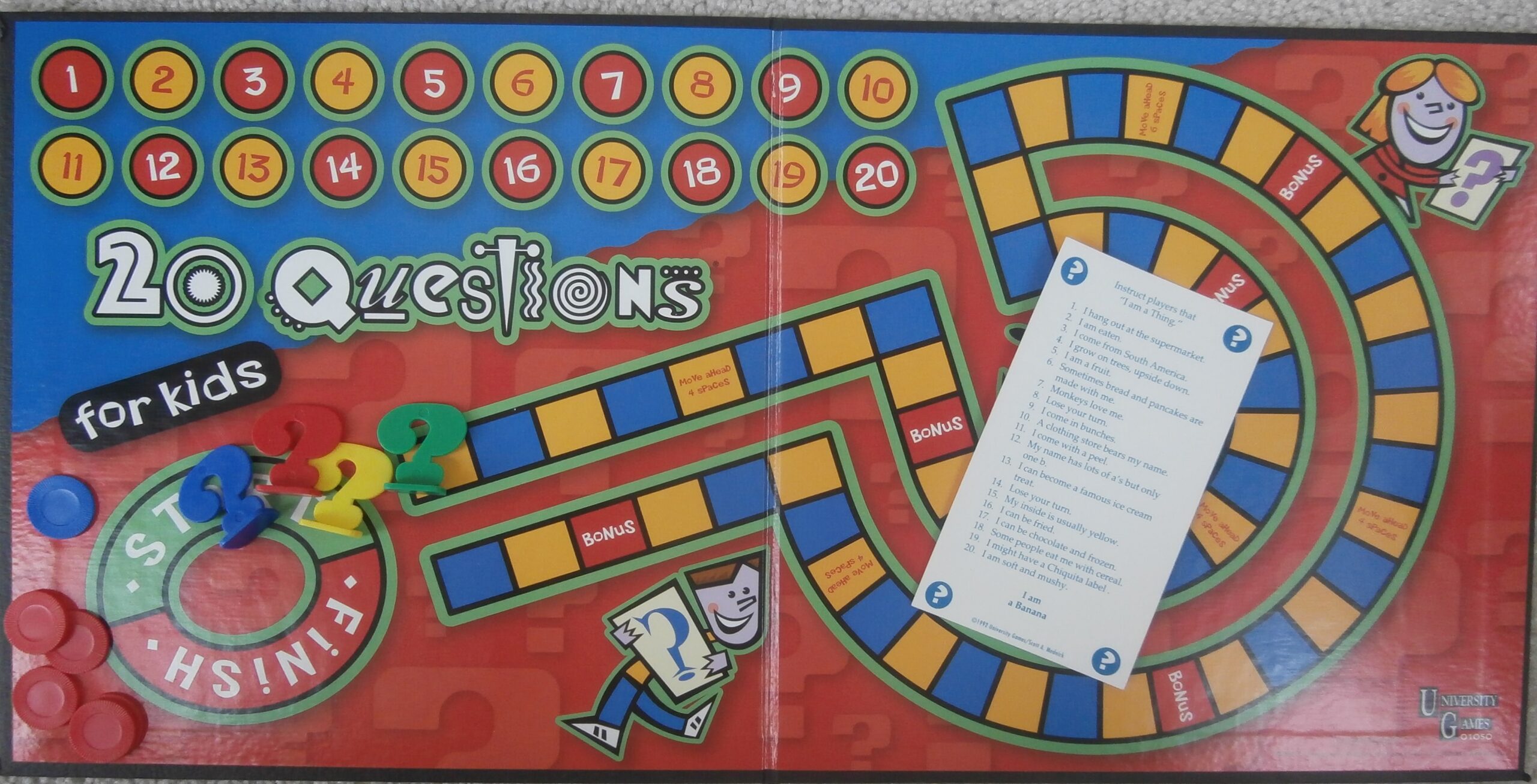 20 Questions For Kids Board Game All About Fun And Games