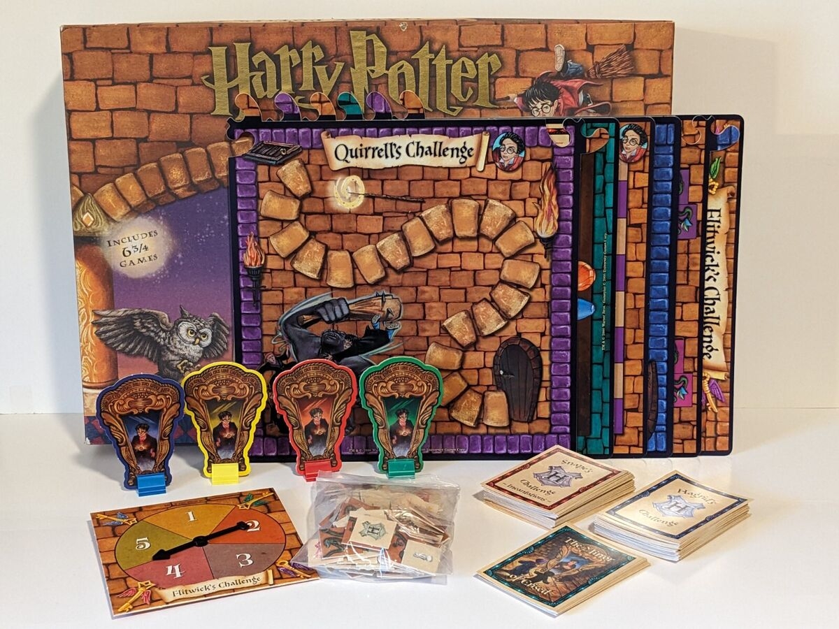 2000 Harry Potter And The Sorcerer s Stone Board Game University Games No Instr EBay