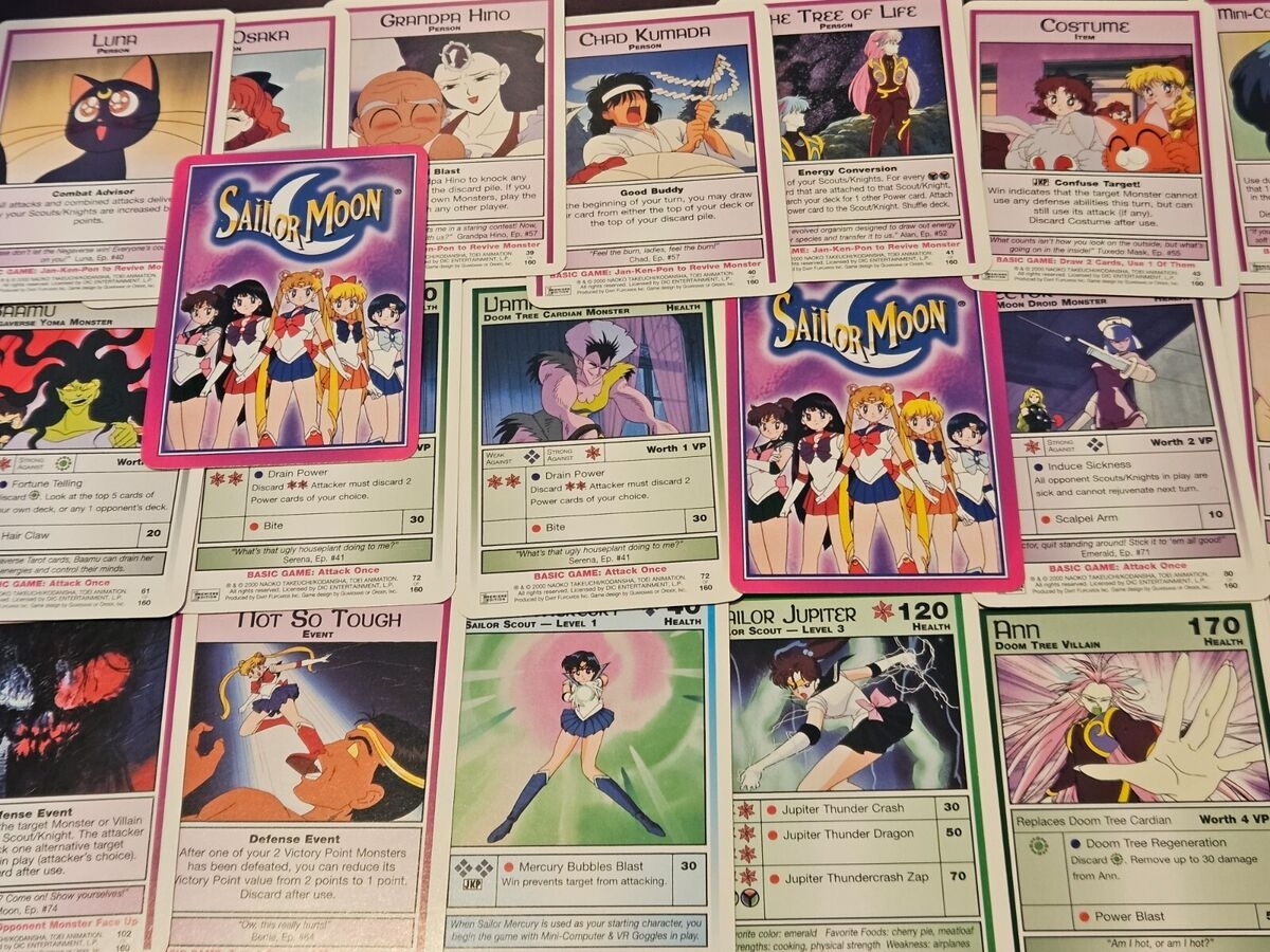 2000 SAILOR MOON BASIC GAME PREMIERE EDITION CARDS YOU PICK SEE SCANS EVERY CARD EBay