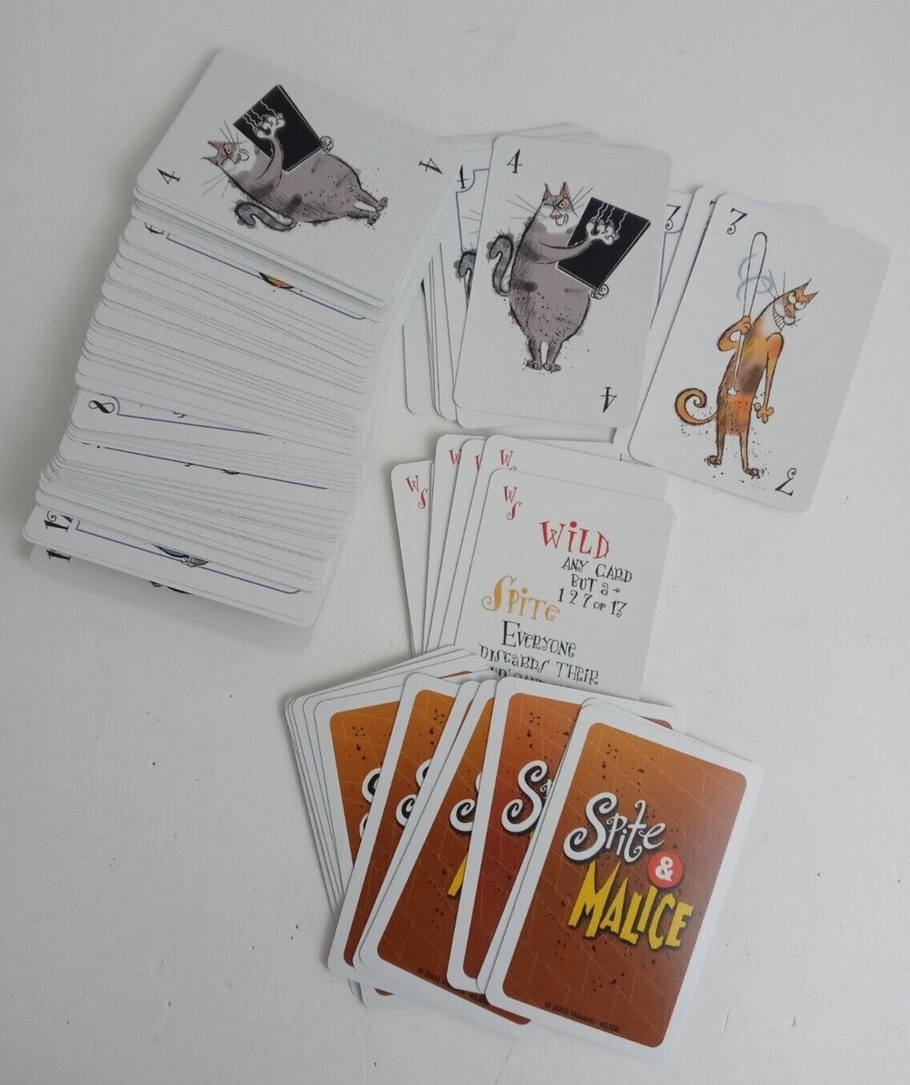 2002 Hasbro Spite Malice Card Game Pick Your Card EBay