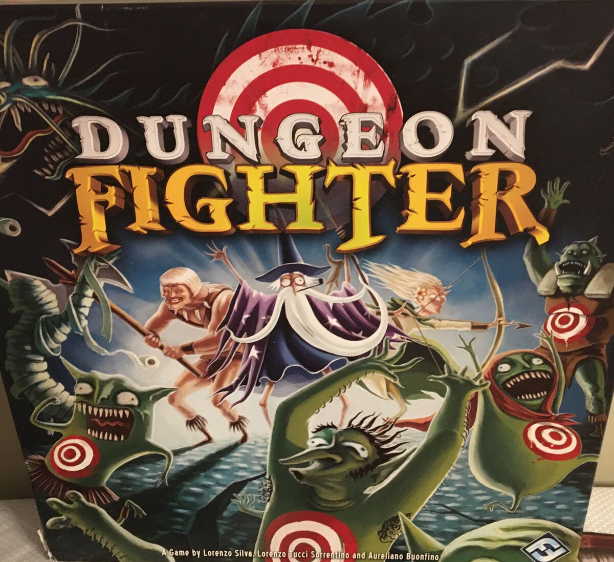 2012 Dungeon Fighter Cranio Creations Strategy Board Game Complete EBay
