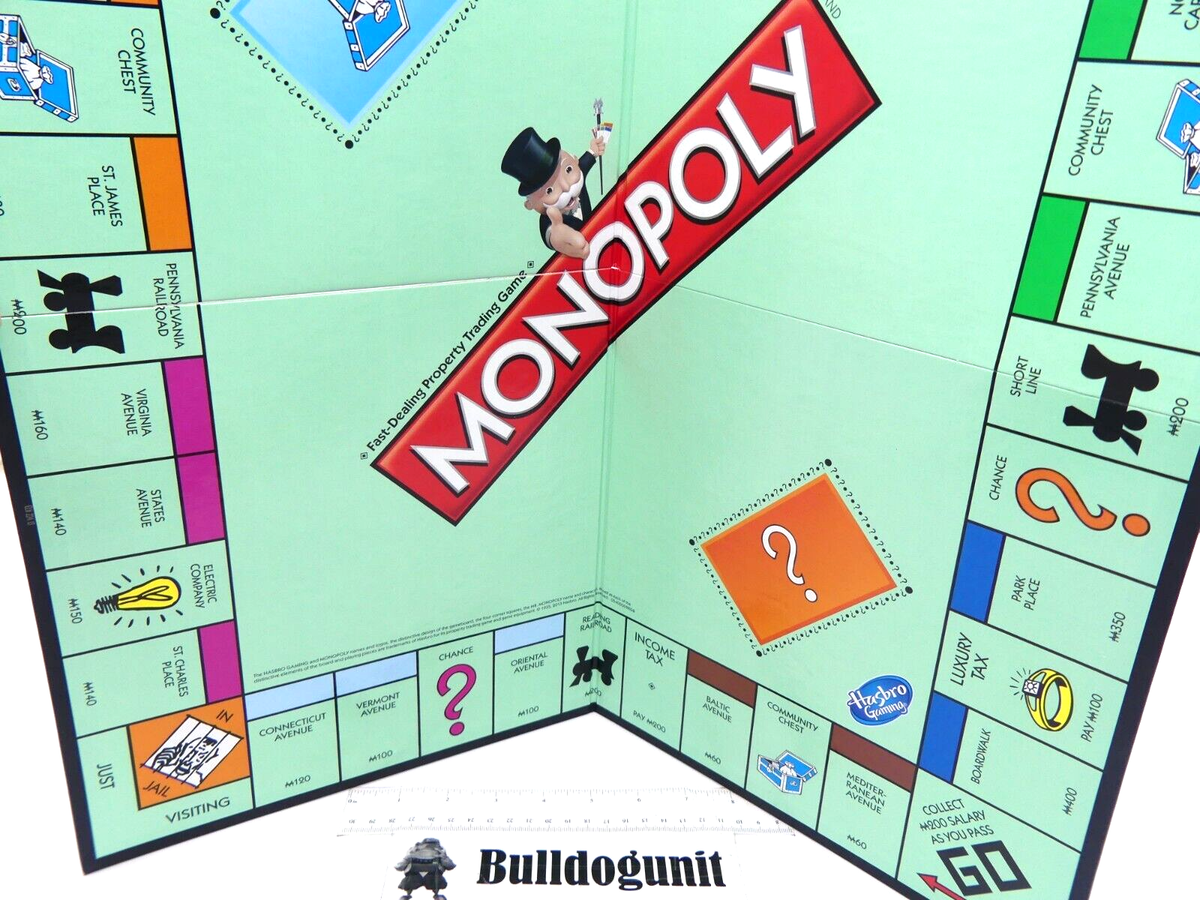 2013 Monopoly Board Game Replacement Board Part Only EBay