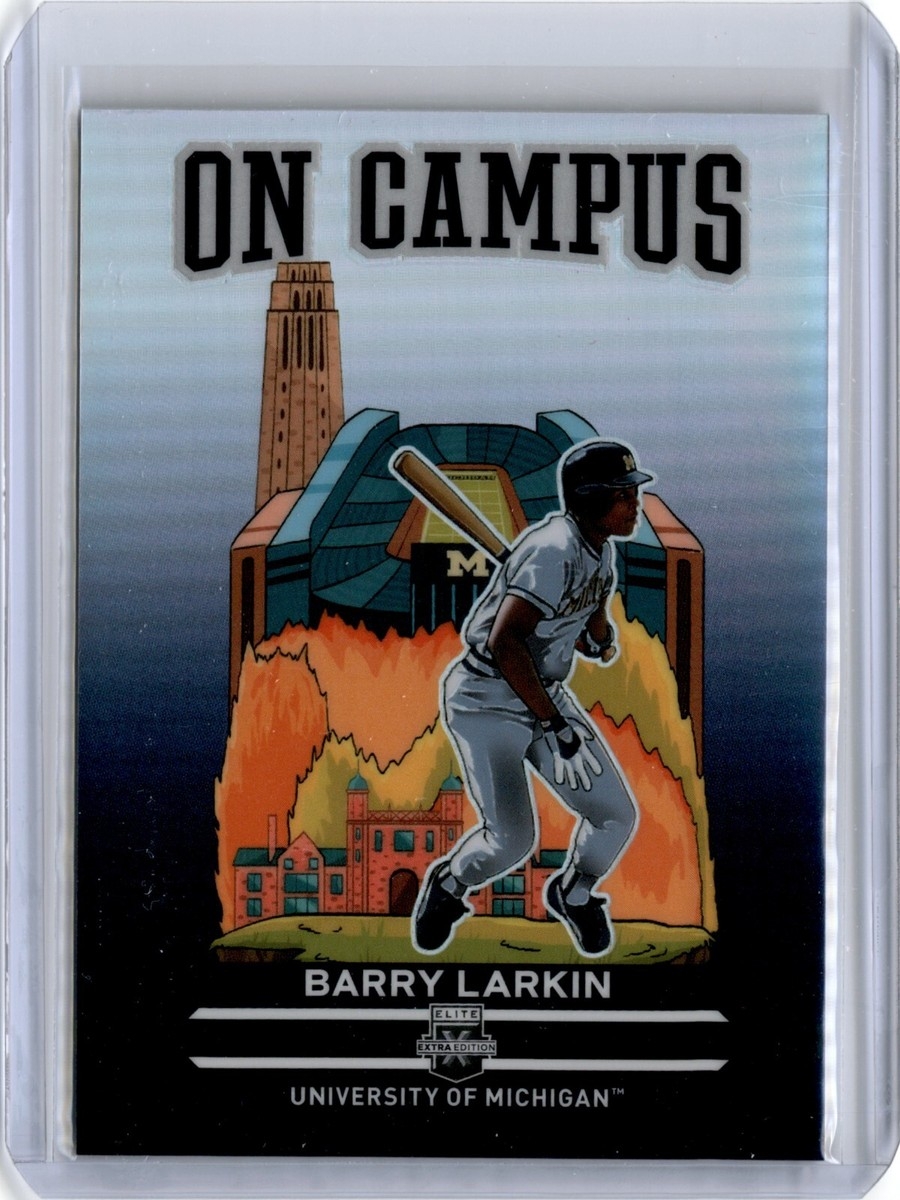 2022 Elite Extra Edition On Campus Refractor Barry Larkin SP B24 Michigan EBay