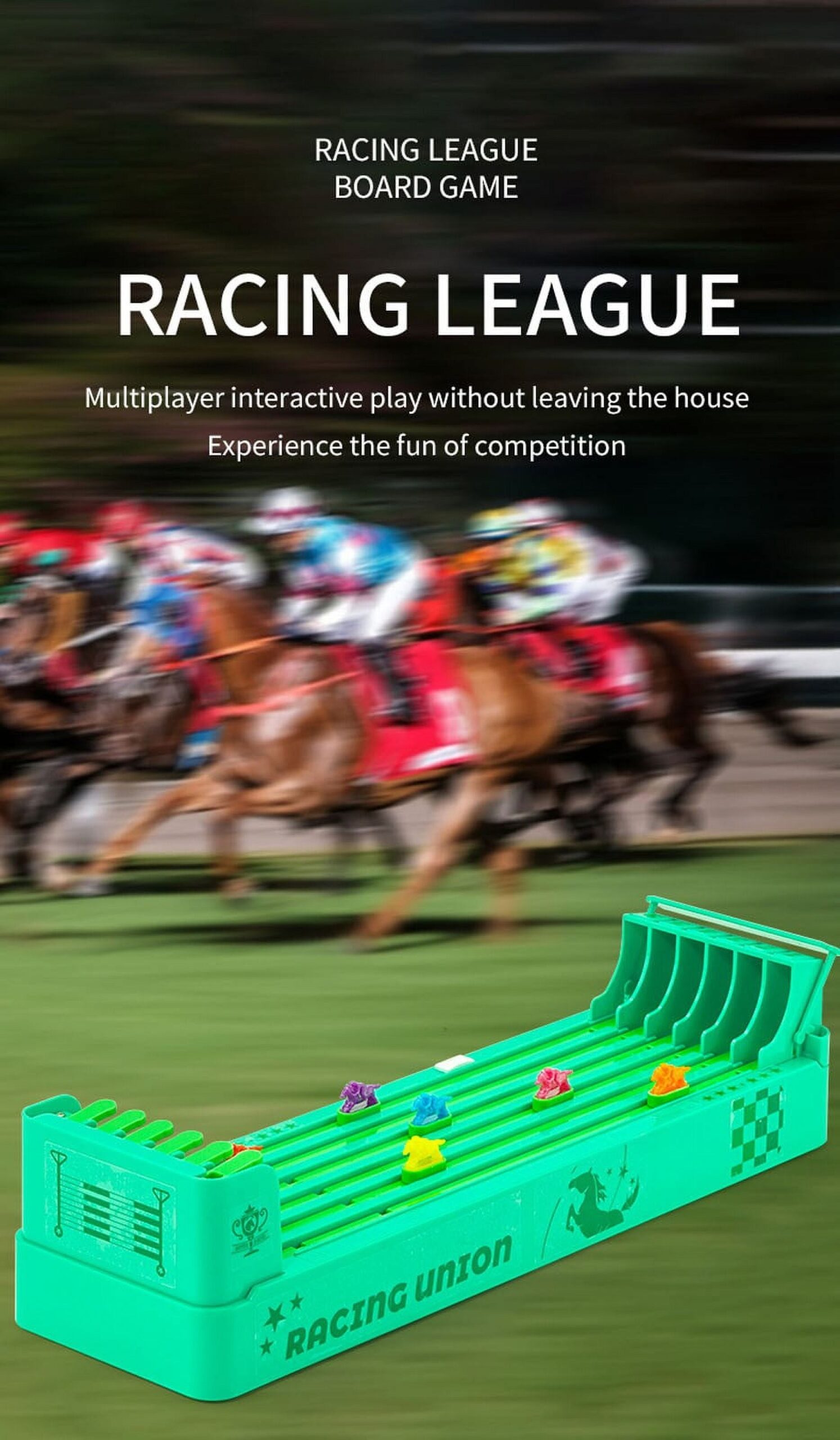2025 New Horse Racing Game Electronic Horse Race Board Game With 6 Horse Mini Portable Board Racing Game Table Top For Family Friends Adults Party Entertainment Games Walmart