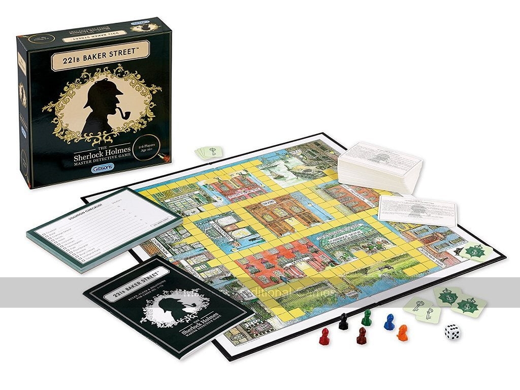 221B Baker Street The Sherlock Holmes Master Detective Game Walmart
