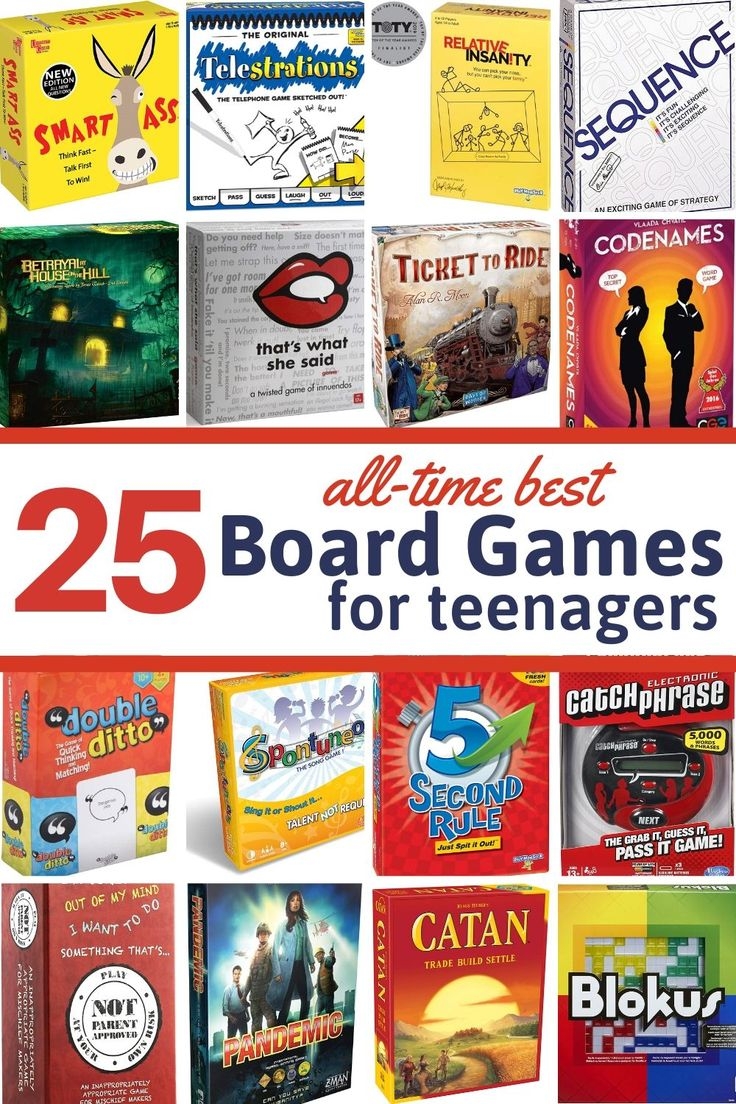 25 Best Board Games For Teenagers