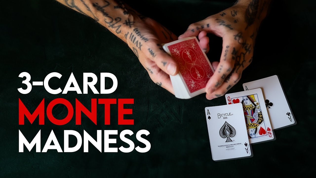 3 CARD MONTE MADNESS YouTube