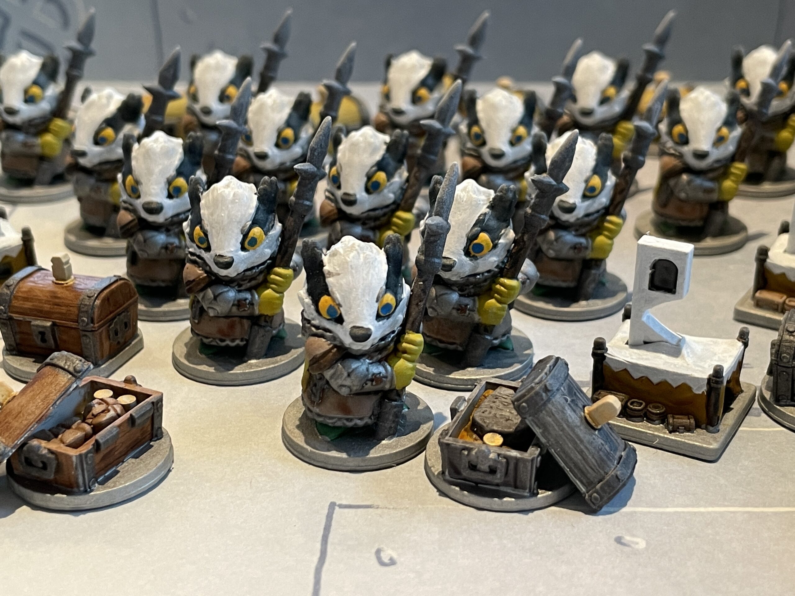 3D Printable Root Marauder Miniatures By Dick Poelen