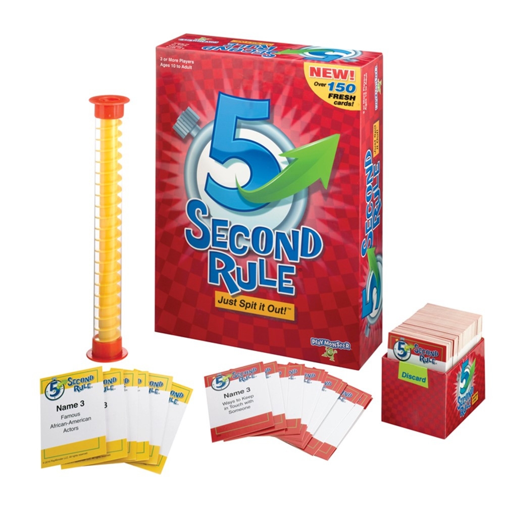 5 second rule board game