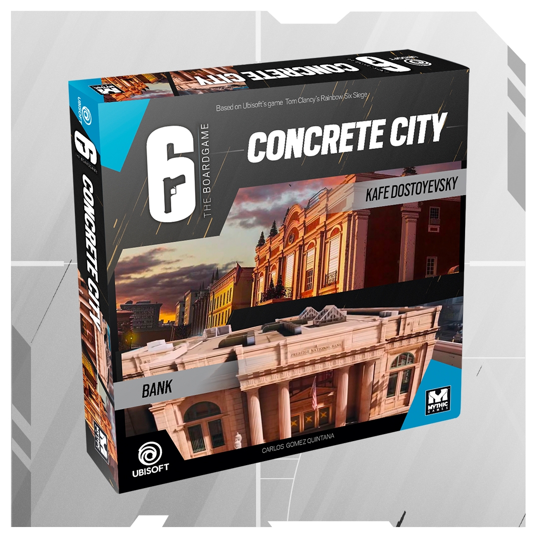 6 Siege The Board Game By Mythic Games Map Pack 1 Concrete City Gamefound