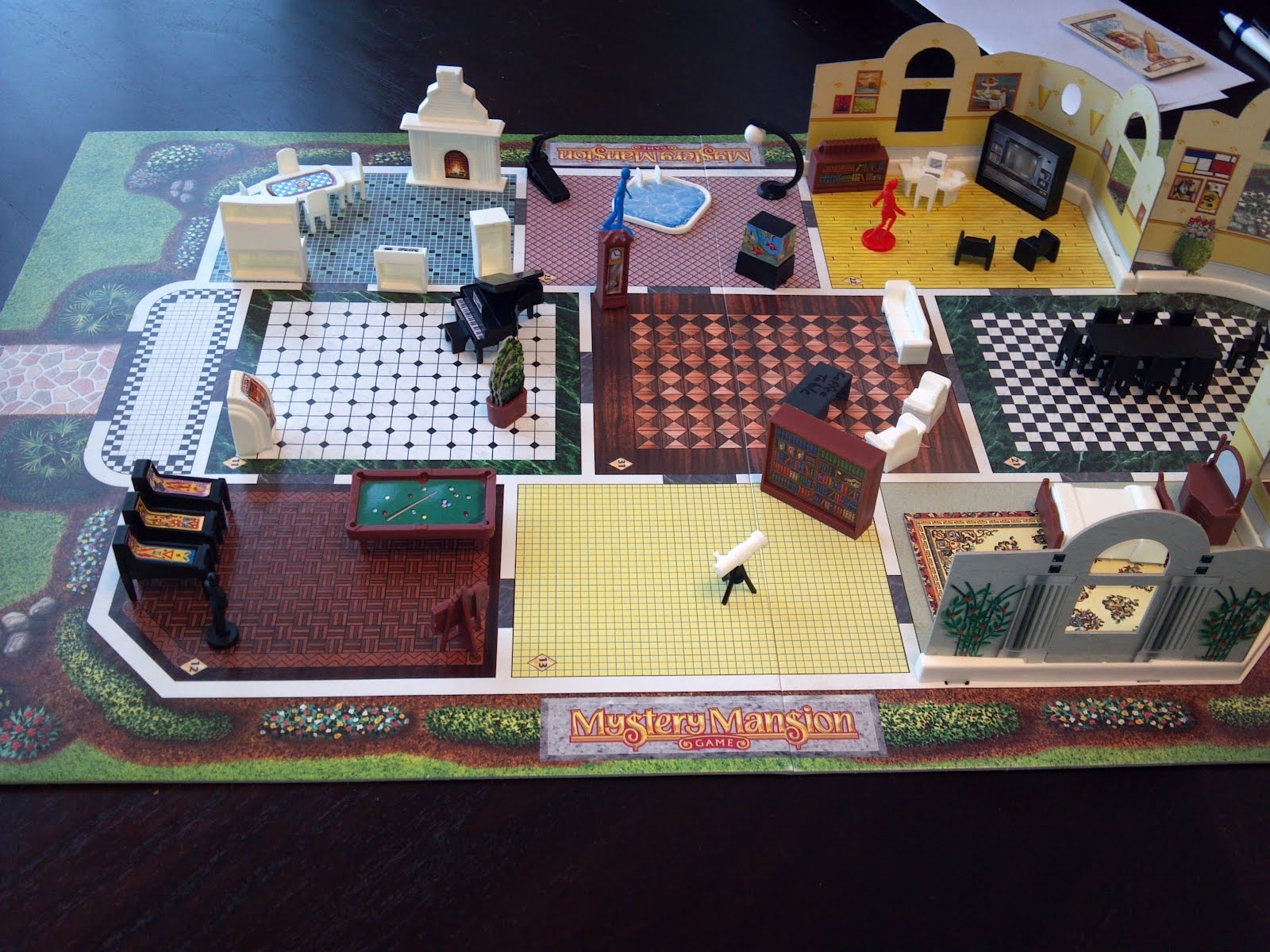 A Board Game A Day Mystery Mansion