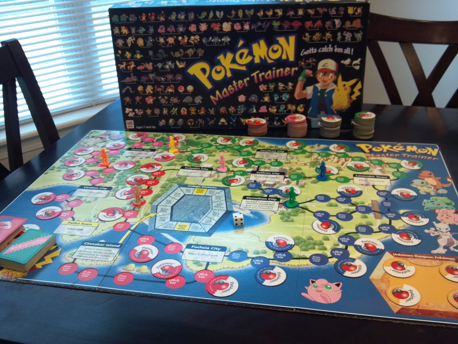 A Board Game A Day Pokemon Master Trainer