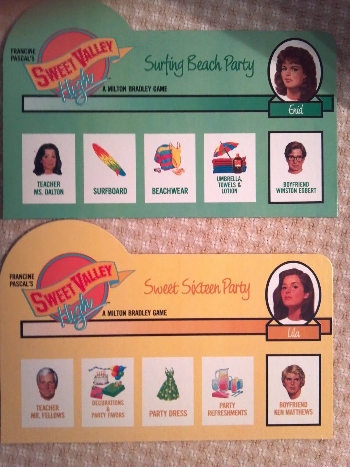 A Board Game A Day Sweet Valley High