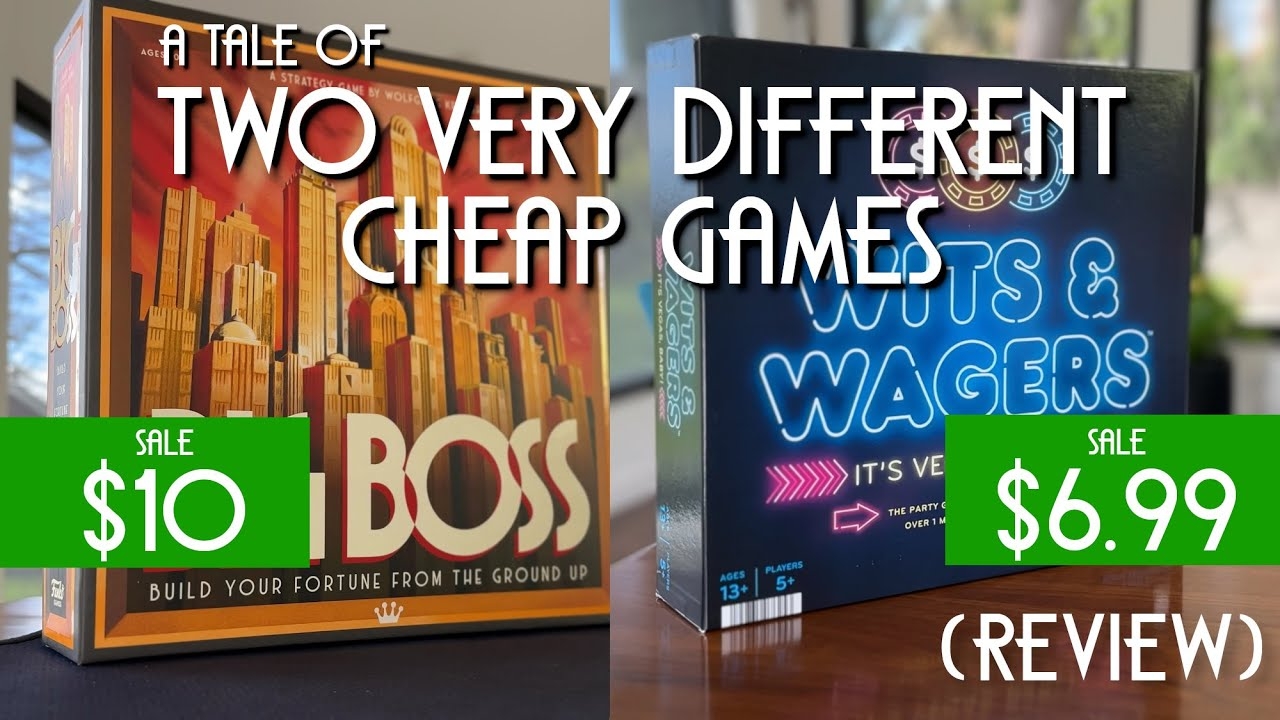 A Tale Of Two Very Different Cheap Board Game Deals BoardGameGeek