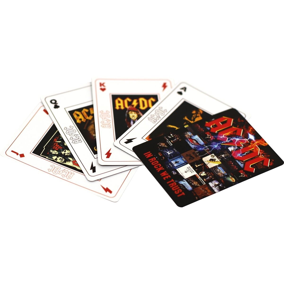 AC DC IN ROCK WE TRUST PLAYING CARDS EBay AC DC IN ROCK WE TRUST PLAYING CARDS EBay