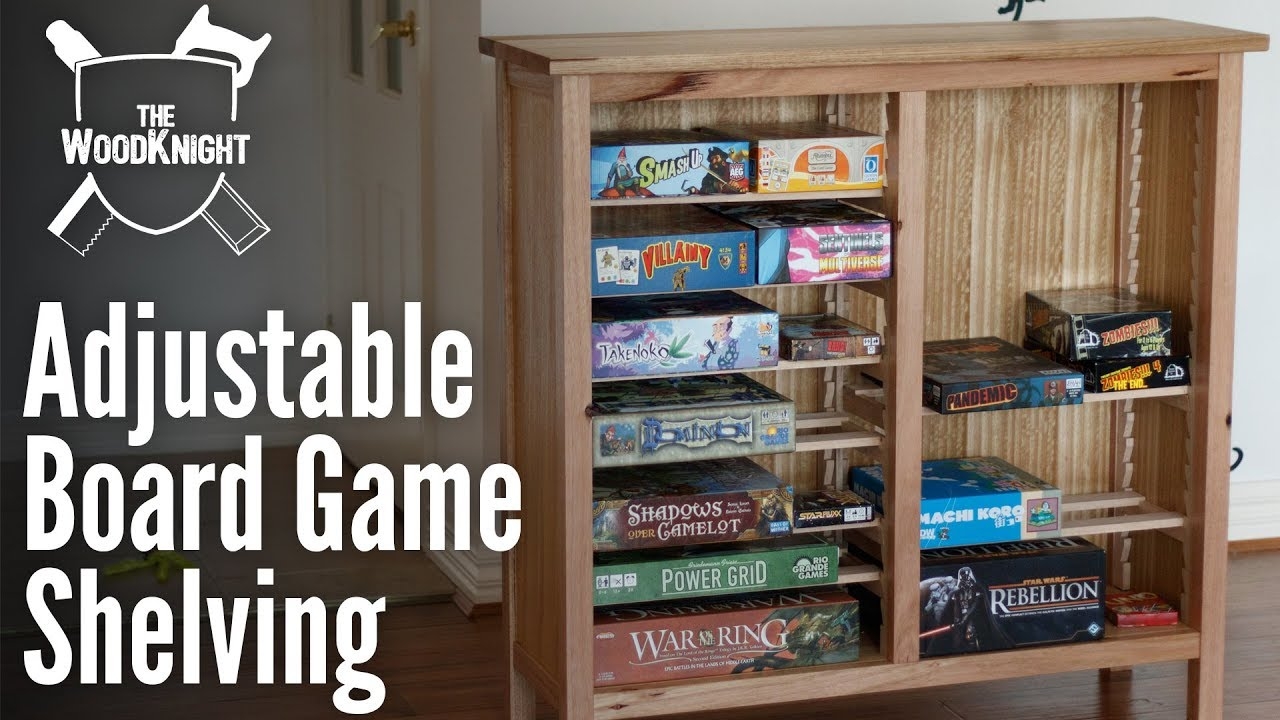 Adjustable Board Game Storage Box Usurper Woodworking YouTube