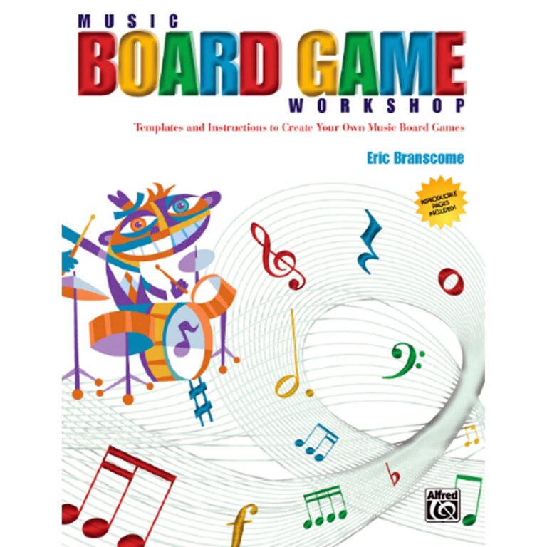 Alfred Music Board Game Workshop Book Music Arts