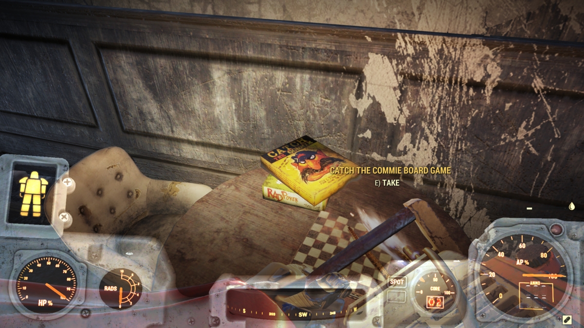 All Catch The Commie Board Game Locations In Fallout 76 GameSkinny