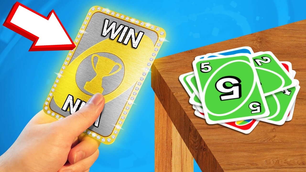 ALWAYS WIN Using This CHEAT CARD Uno YouTube