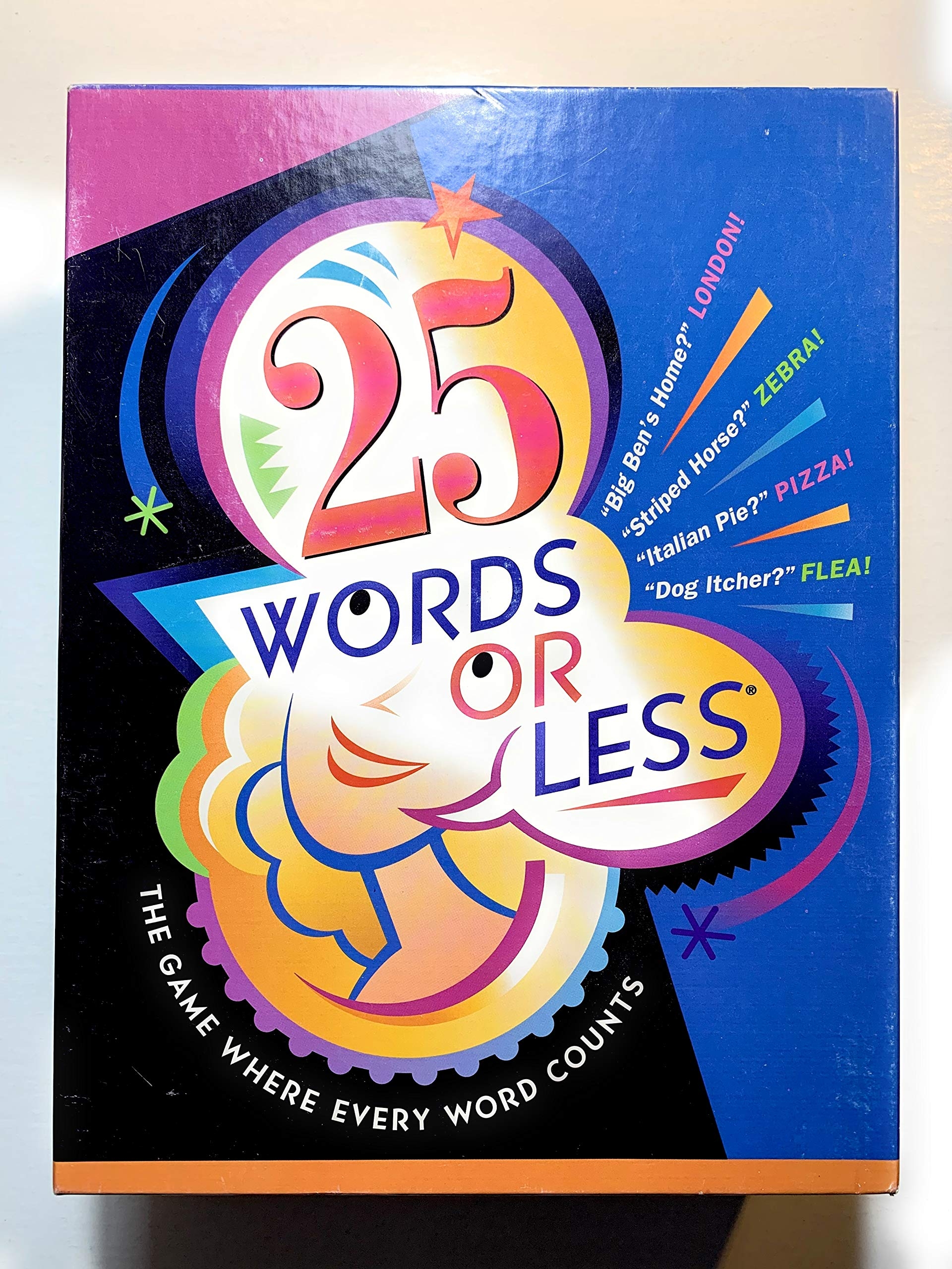 Amazon 25 Words Or Less The Game Where Every Word Counts Toys Games