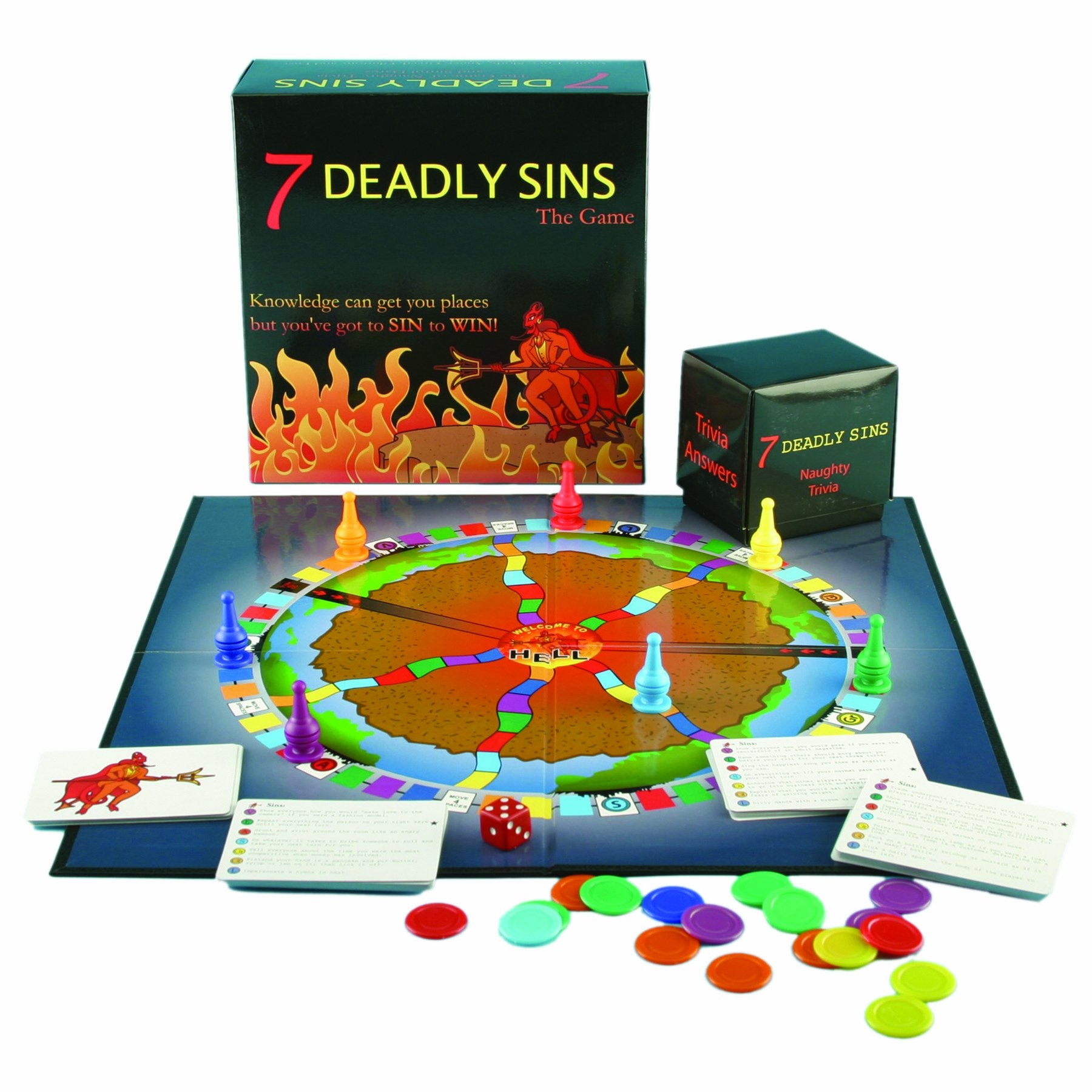 Amazon 7 DEADLY SINS BOARD GAME Juego Juego 