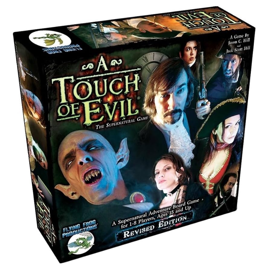 Amazon A Touch Of Evil The Supernatural Game Revised Edition Toys Games