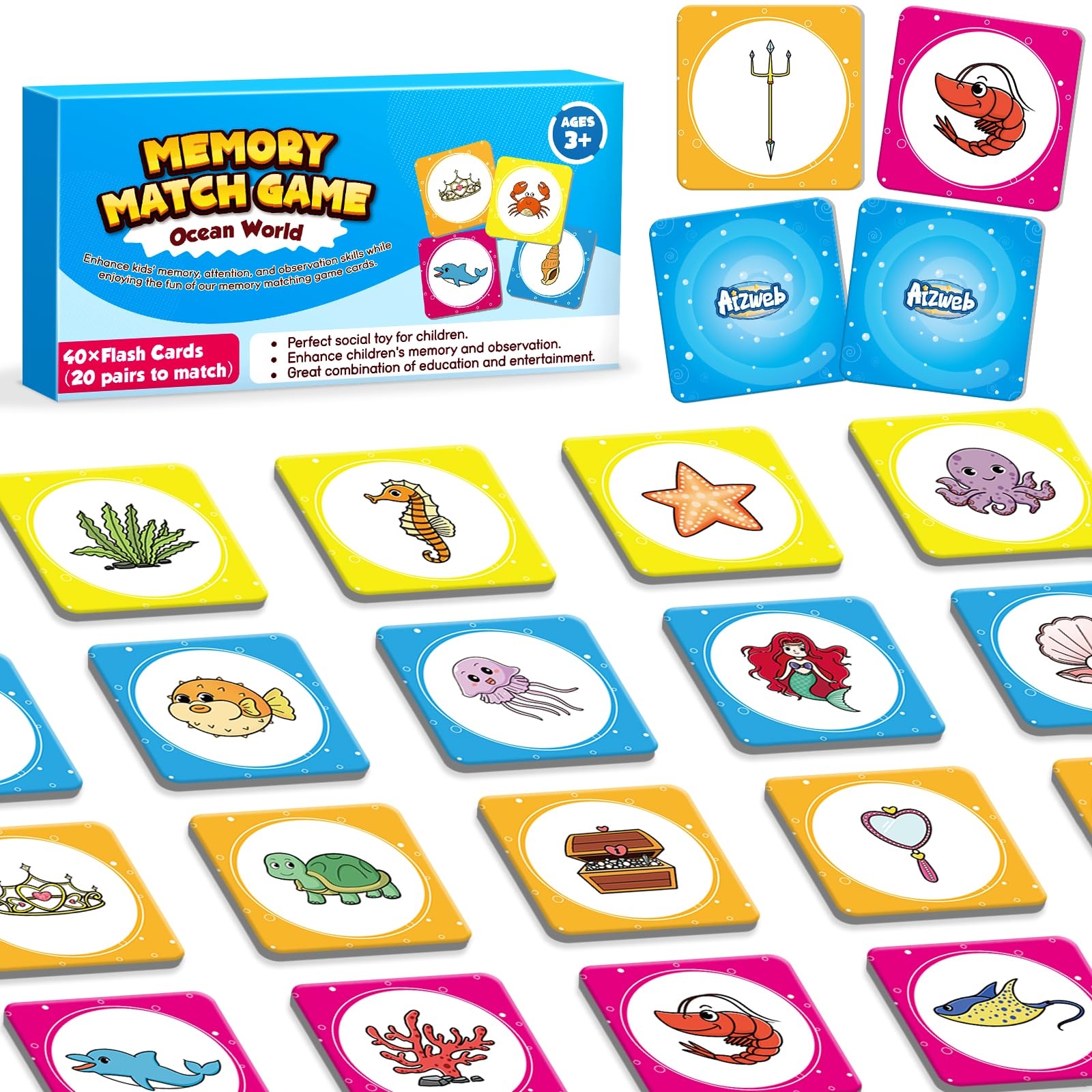 memory match card game