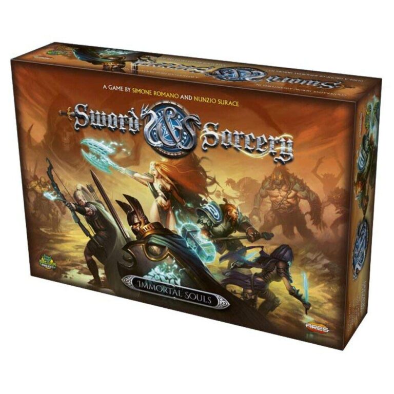 Amazon Ares Games AREGRPR101 Sword And Sorcery Immortal Souls Game Multicoloured For Ages 13 Years To 99 Years Toys Games