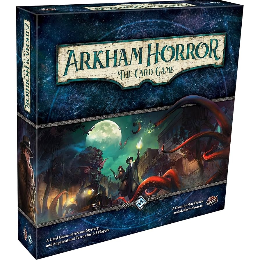 Amazon Arkham Horror Card Game Mystery Cooperative Card Game For Ages 14 1 2 Players 1 2 Hour Playtime By Fantasy Flight Games Toys Games