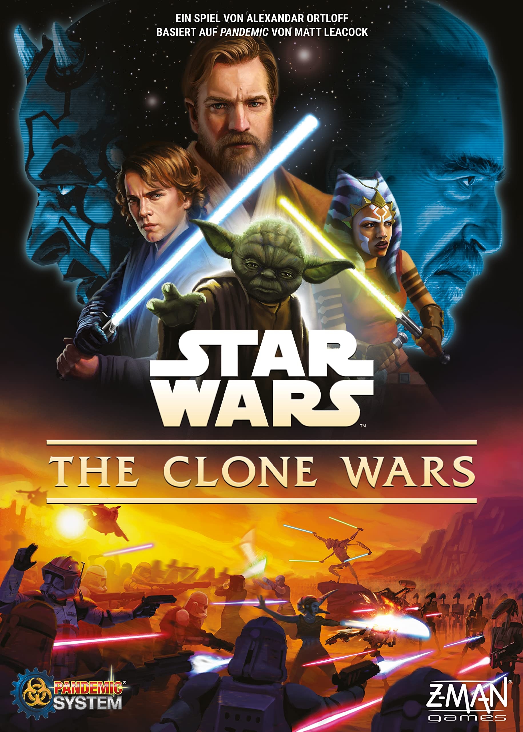 Amazon ASM Star Wars The Clone Wars Pandemic ZMND0027 Ortloff Alexandar Leacock Matt Toys Games