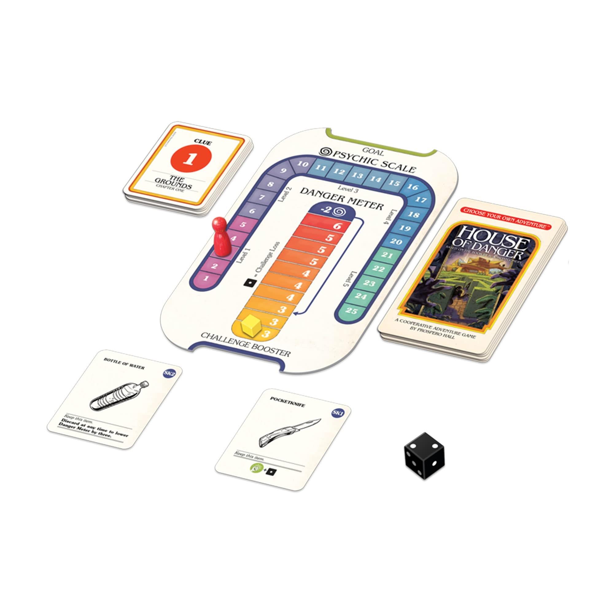Amazon Asmodee Choose Your Own Adventure House Of Danger Board Game Embark On A Perilous Journey In This Cooperative Narrative Adventure Ages 10 1 Players 1 Hour Playtime Toys Games