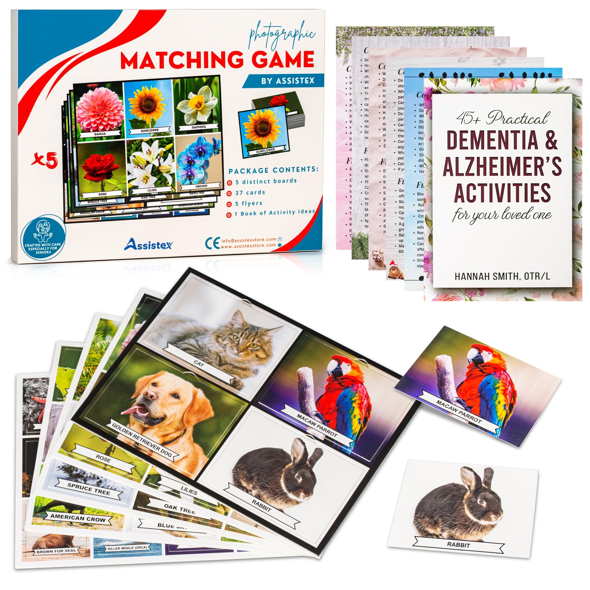 Amazon Assistex Matching Game Activity Board Dementia Activities For Seniors Memory Games For Adults With Alzheimers Memory Loss And Alzheimers Activities Matching Card Memory Games For Seniors Toys Games