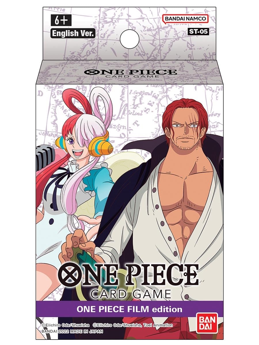 Amazon BANDAI NAMCO Entertainment ONE Piece TCG Film Edition Starter Deck ST 05 226859 Toys Games